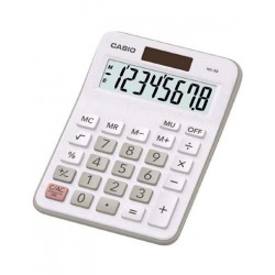 CASIO Calculadora Blanca MX-8B