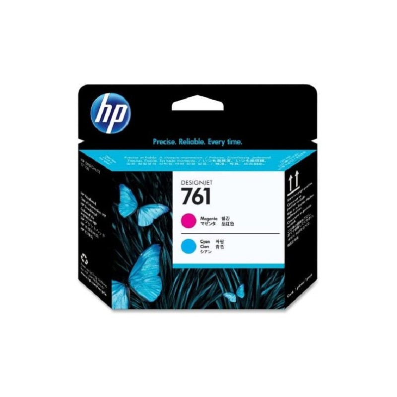 Cabezal de Impresión HP 761 Magenta/Cian CH646A