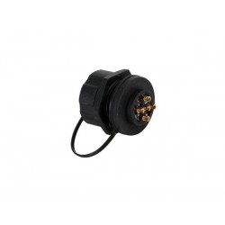 Conector IP68 base hembra 5 c.