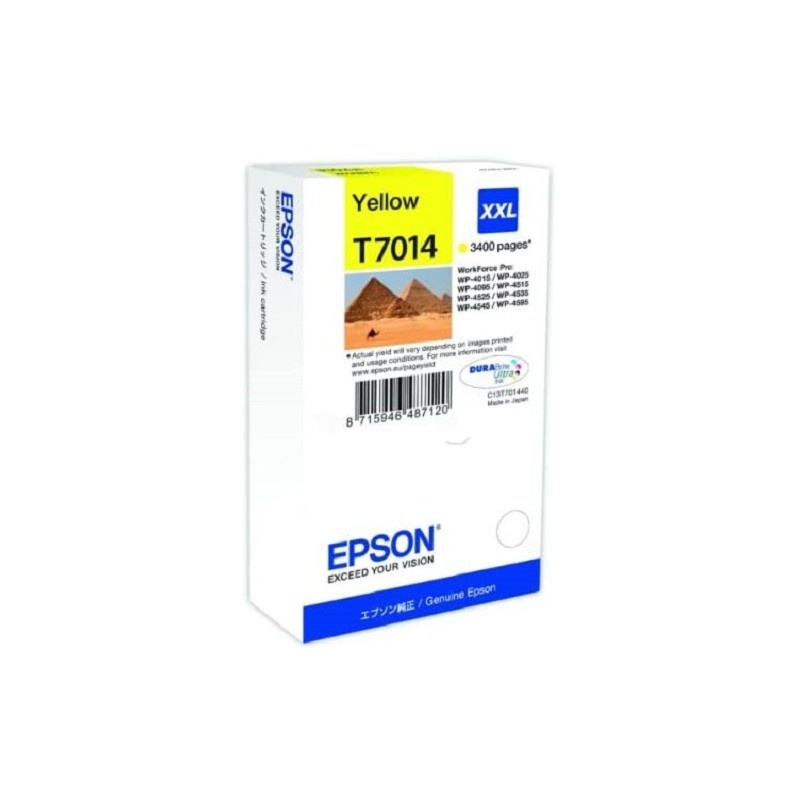 Tinta Epson T7014 XXL Amarillo