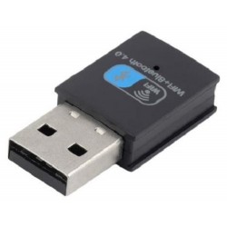 Adaptador USB Nano Wifi 300MBPS + Bluetooth 4.0