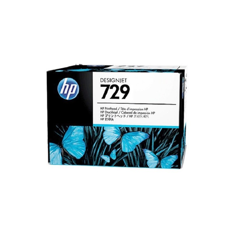 Cabezal de Impresión HP 729 Negro/Cian/Magenta/Amarillo F9J81A