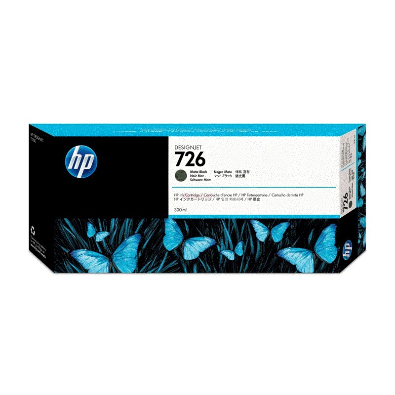 Tinta HP 726 Negro Mate CH575A