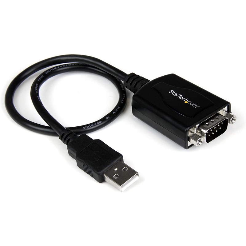 Cable USB 2.0 a Puerto Serie RS232 DB9 con Retención del Puerto de Asignación COM Startech.com