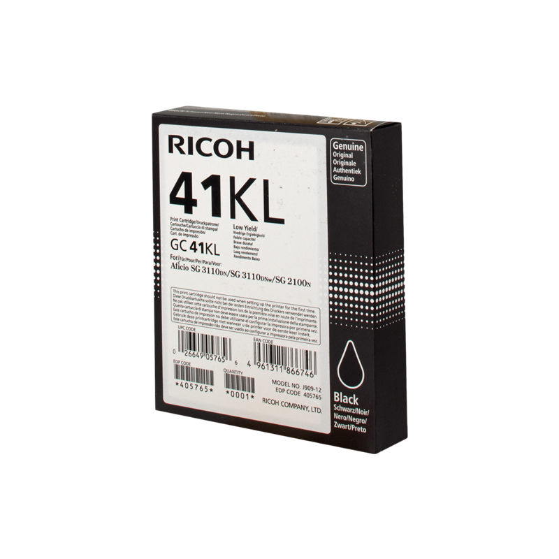 Tinta Ricoh 41KL Negro 405765