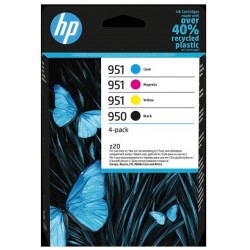 Tinta HP 950 y 951 Pack 3 Colores 6ZC65AE