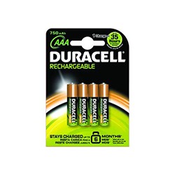 Pilas recargables Duracell...