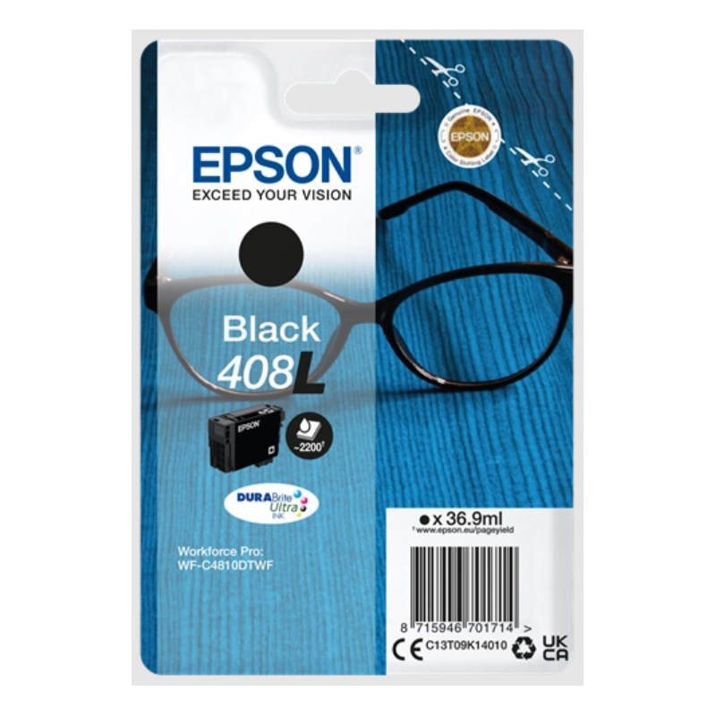 Tinta Epson 408L Negro T09K1