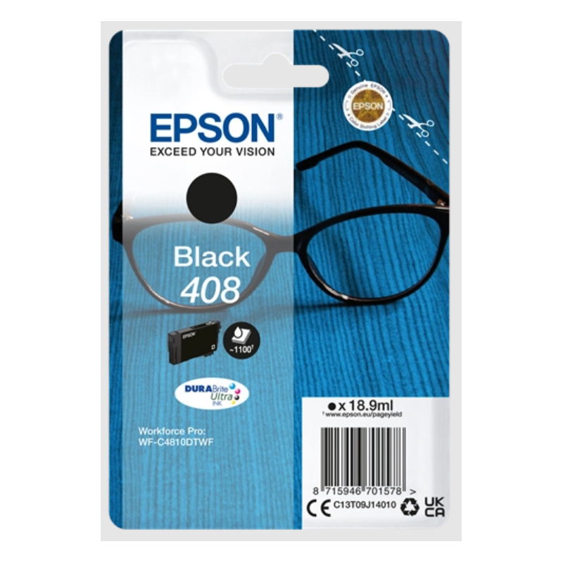 Tinta Epson 408 Negro T09J1