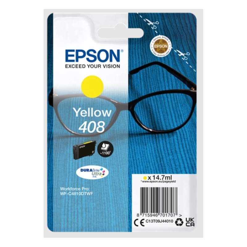 Tinta Epson 408 Amarillo T09J4