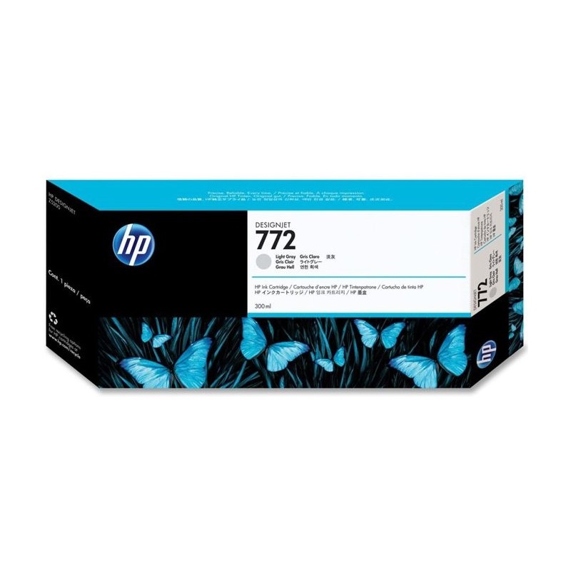 Tinta HP 772 Gris Claro 300ml CN634A