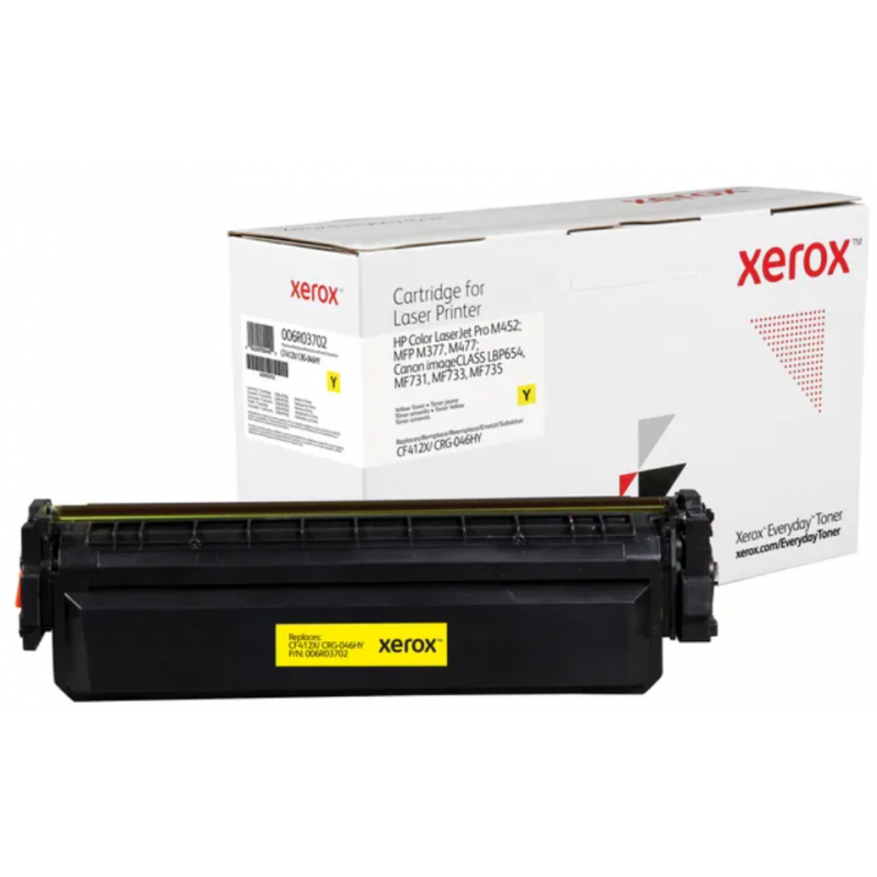 Tóner Compatible HP 410X Amarillo CF412X Xerox Everyday