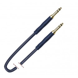 Cable con conectores Bantam...