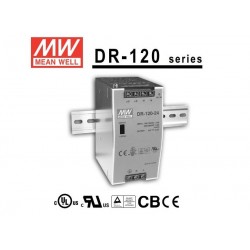 Mean Well. Fuente carril...