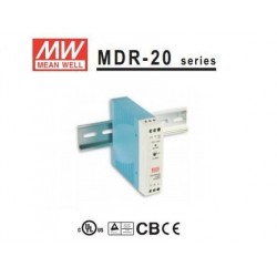 Mean Well. Fuente carril...