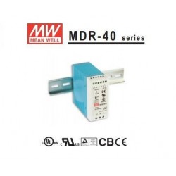 Mean Well. Fuente carril...