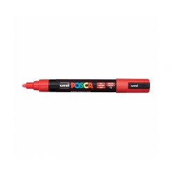 Uni-Ball PC-5M Rojo 1 pieza(s)