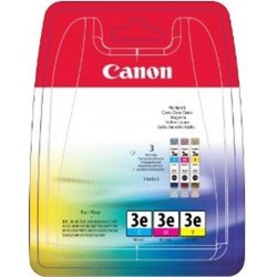 Tinta Canon 3e Pack de los 3 Colores BCI-3e