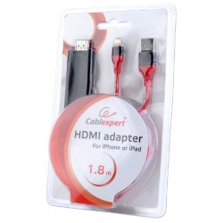 Adaptador Lightning 8 Pines a HDMI HDTV Cablexpert