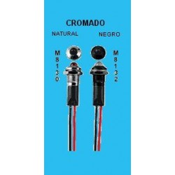 Piloto a led 5mm 220V rojo...