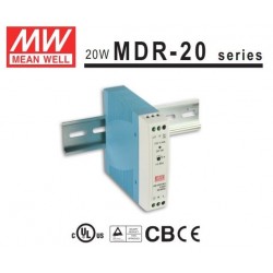 Mean Well. Fuente carril...