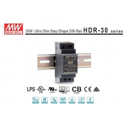 Mean Well. Fuente carril...