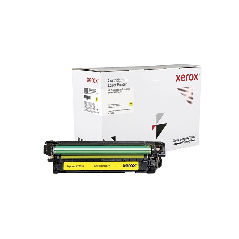 Tóner Compatible HP 648A Amarillo CE262A Xerox Everyday