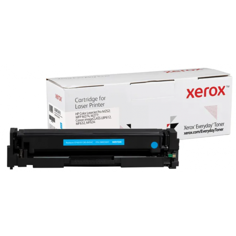 Tóner Compatible HP 201X Cian CF401X Xerox Everyday