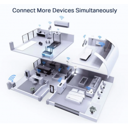 Router Wi-Fi Tp-Link AX3000 Archer AX50