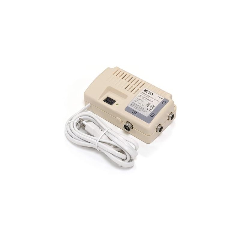 AXIL AMplificador TV Para Interior UHF/VHF 2 Salidas AM0348E5
