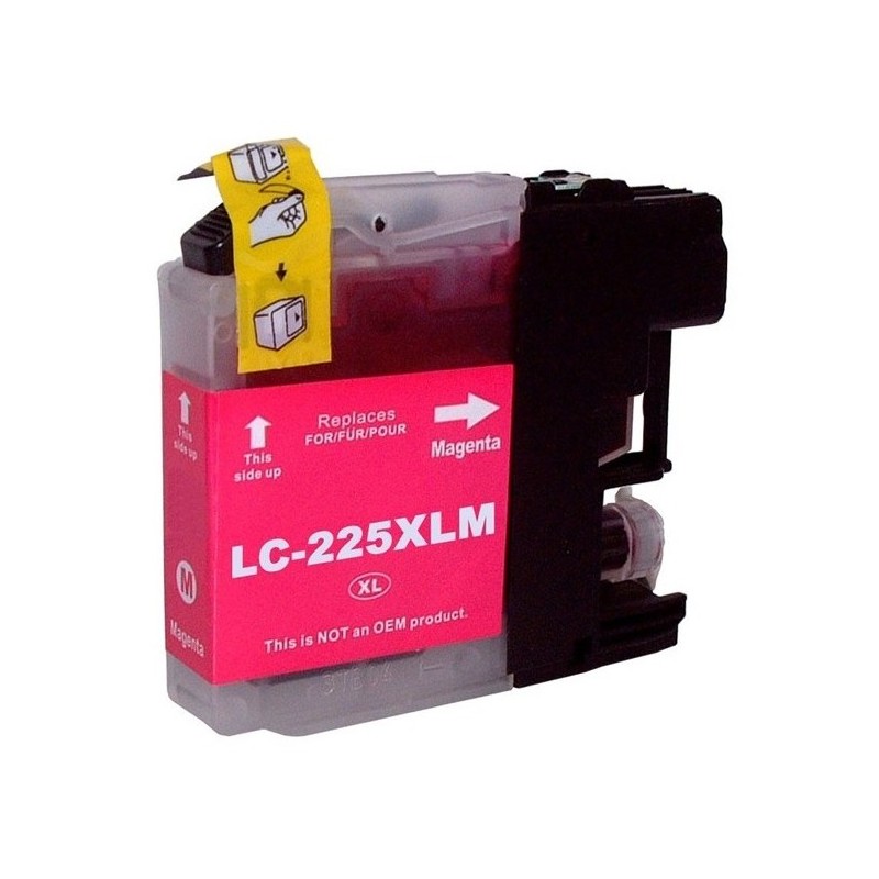 Tinta Compatible Brother LC225XLM Magenta