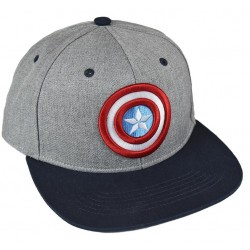Gorra Marvel Capitán América Gris/Azul
