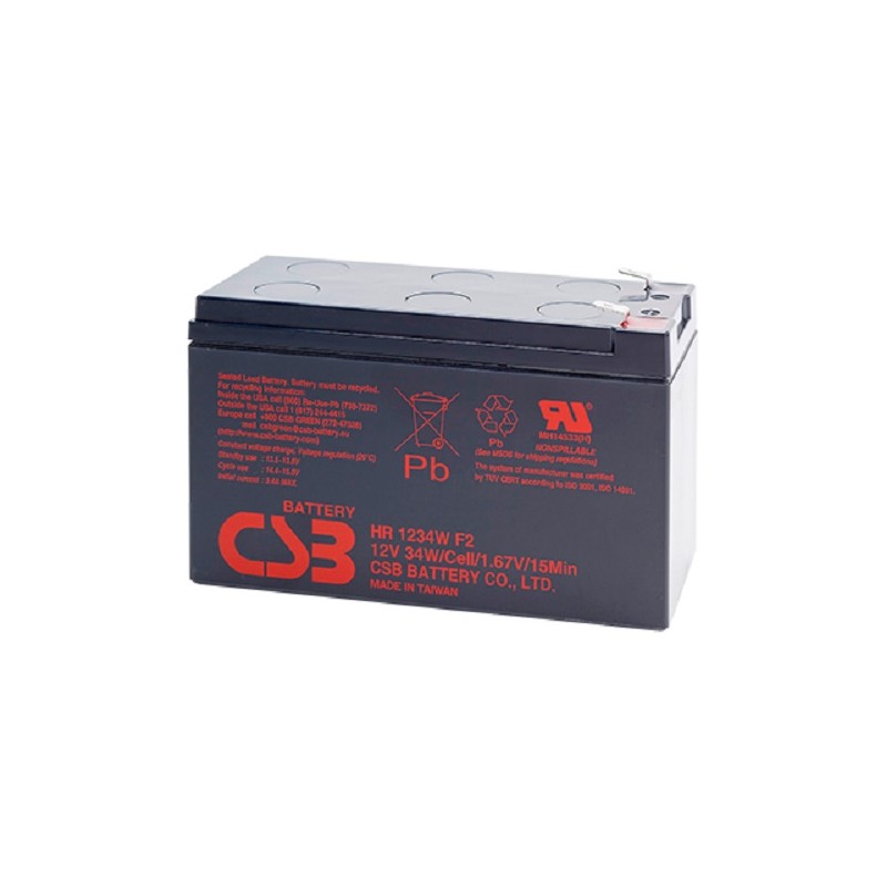 Batería para SAI UPS Lapara HR1234W 12V 9AH