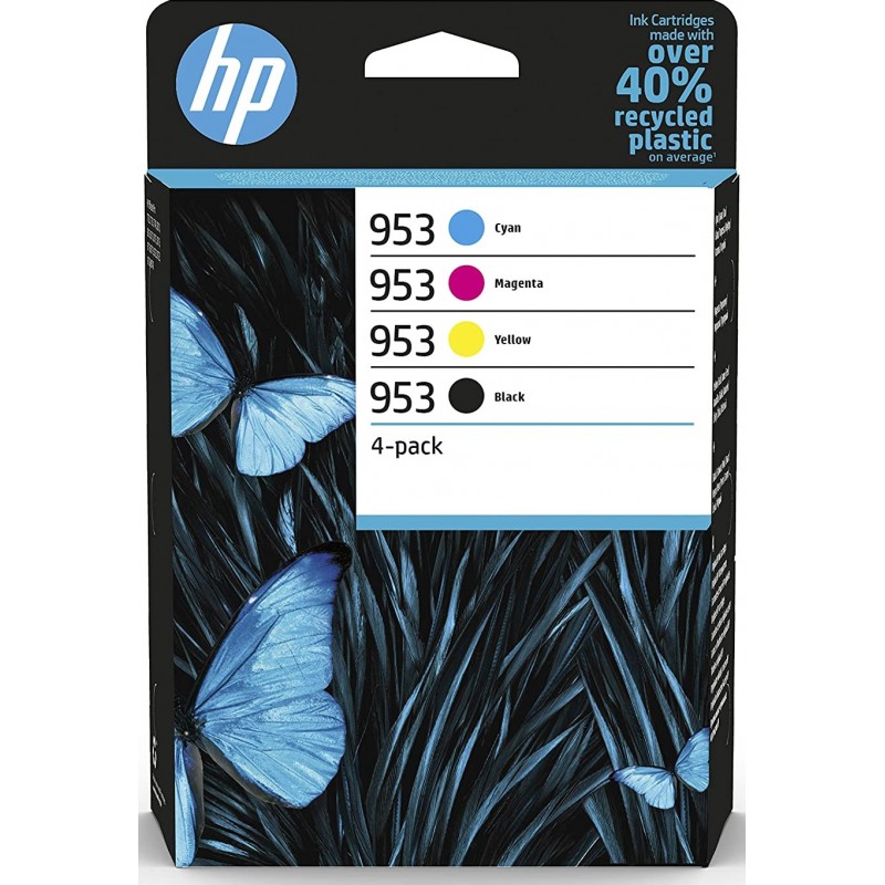 Tinta HP 953 Pack de los 4 Colores 6ZC69AE