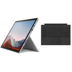 Microsoft Surface Pro 7+ (Core i5 1135G7 / 8GB / SSD256GB / 12,3" Táctil / W10P) + Type Cover Negra