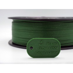 Filamento PLA HD 1,75 mm Verde con Partículas 1Kg Winkle
