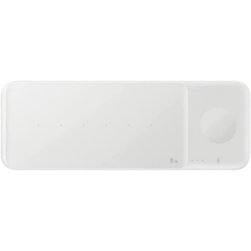 Cargador Inalámbrico Qi Samsung Wireless Charger Trio Blanco