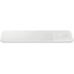 Cargador Inalámbrico Qi Samsung Wireless Charger Trio Blanco