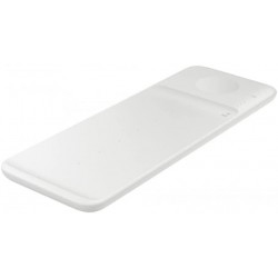 Cargador Inalámbrico Qi Samsung Wireless Charger Trio Blanco