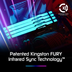 Memoria DDR5 6000Mhz 16GB Kingston Fury Beast RGB CL40