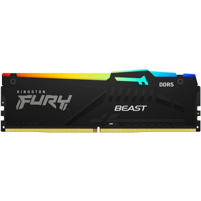 Memoria DDR5 4800Mhz 16GB Kingston Fury Beast RGB CL38