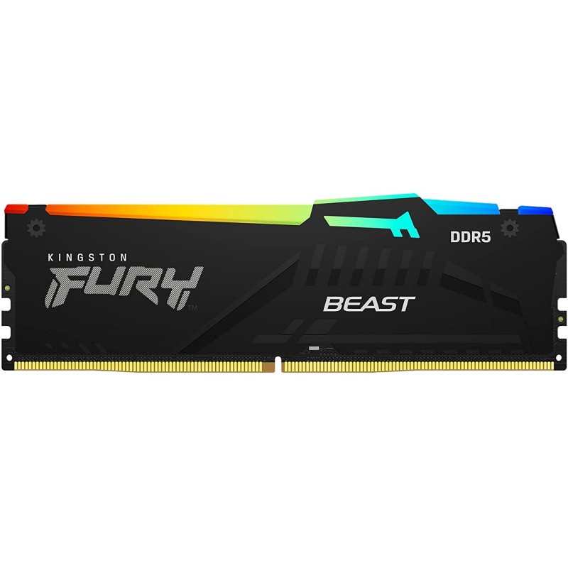 Memoria DDR5 5200Mhz 8GB Kingston Fury Beast RGB CL40