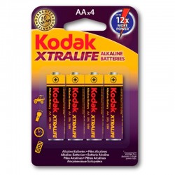 Pila AA Kodak Xtralife LR6 Pack de 4 Unidades