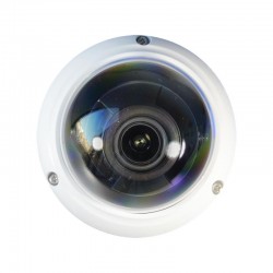 Cámara IP Uniarch Domo 4MP Varifocal 2.8-12mm IR 30m PoE