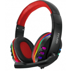Auriculares con Micrófono Innjoo Gaming Headset RGB