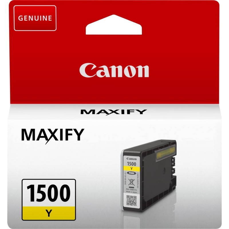 Tinta Canon 1500Y Amarillo 9231B001