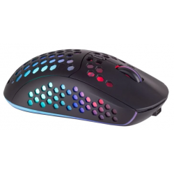 Ratón Mars Gaming MMW3 Inalámbrico RGB Flow 3200DPI Negro