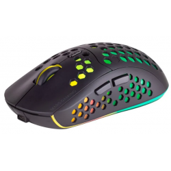 Ratón Mars Gaming MMW3 Inalámbrico RGB Flow 3200DPI Negro