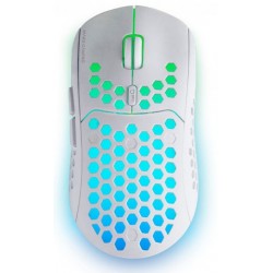 Ratón Mars Gaming MMW3 Inalámbrico RGB Flow 3200DPI Blanco