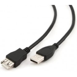 Cable USB Alargador A Macho A Hembra de 5 metros 3Go
